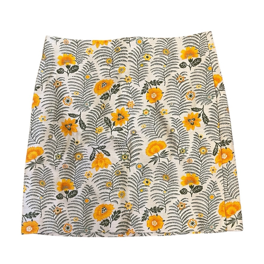 LOFT Floral Mini Pencil Skirt New with Tag Size M